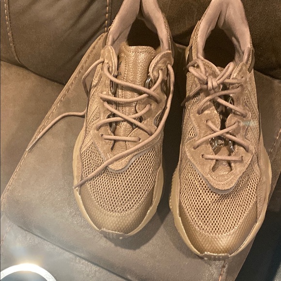 Adidas Brown Ozweego Sneakers - Picture 1 of 6